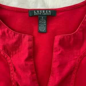 Ralph Lauren split side top